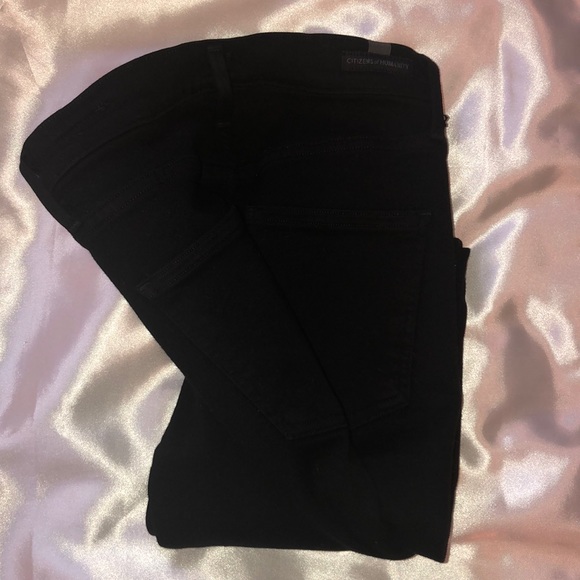 Citizens of Humanity Black High Rise Skinny Jean - Picture 3 of 6